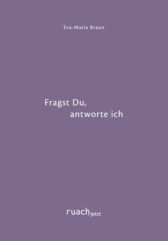 Cover: Fragst Du, antworte ich